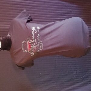 GRANDMA'S Sippy Cup Womens Fitted T Shirt Size Large